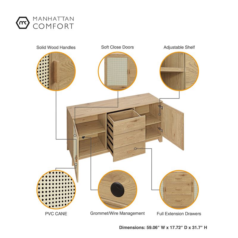 Sheridan Brown Sideboard