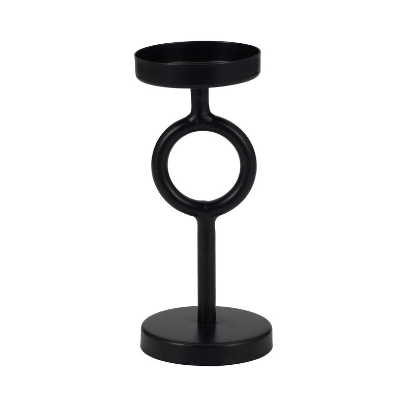 Metal 8H Ring Candle Holder image number 0