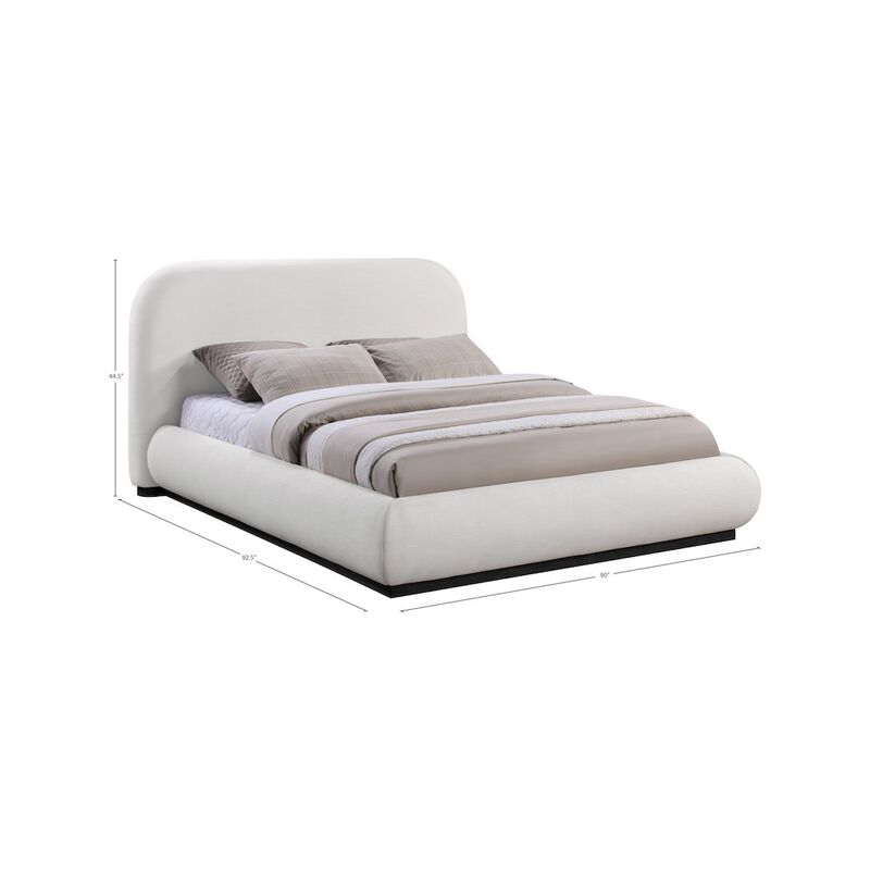 Meridian Furniture Vaughn Cream King Bed