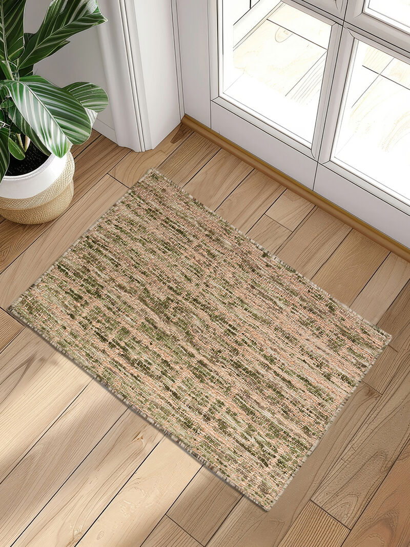 Sahara SA1 Green 2' x 3' Rug