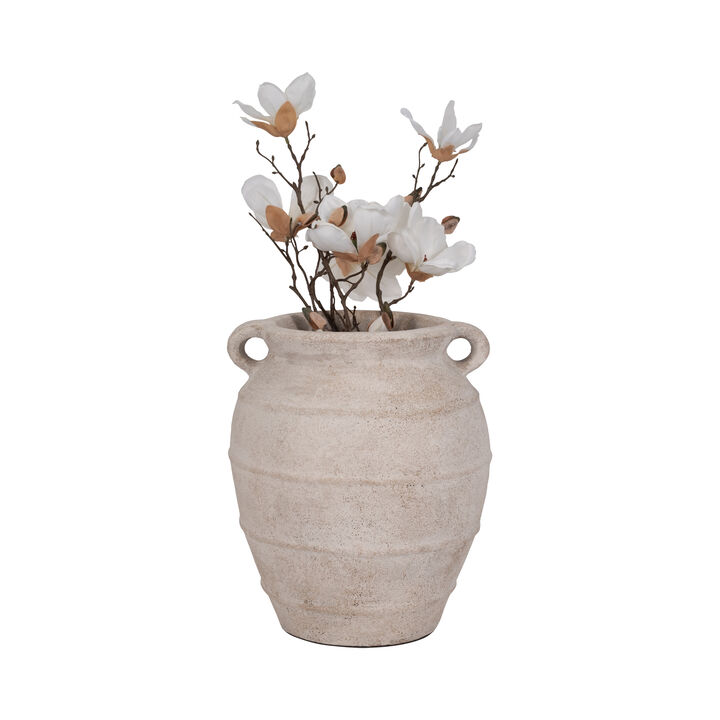 16in Mini Handle Jug Vase