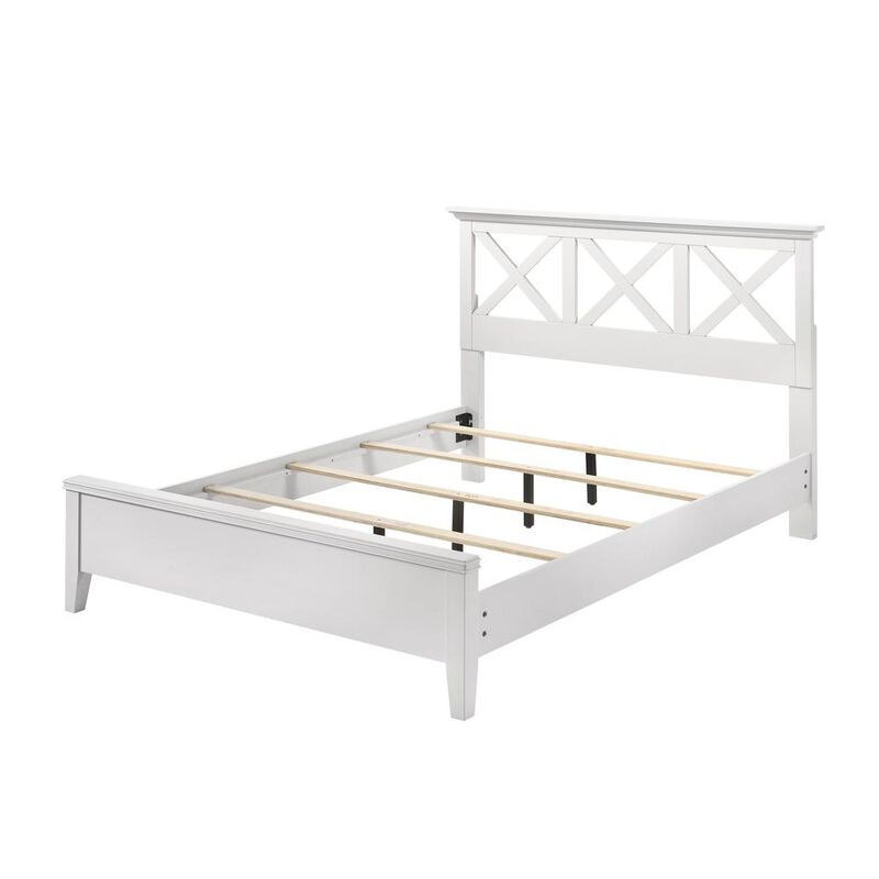 White Nova Ii King X Bed