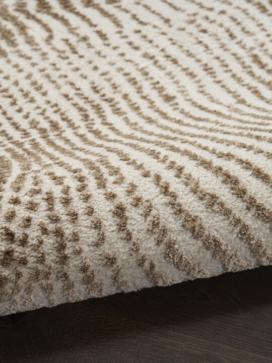 Central Park West CEP01 Beige/Brown 6' x 9' Rug
