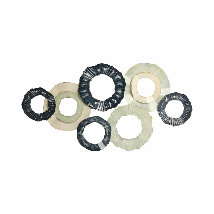 Open Cut Out Discs Metal Wall