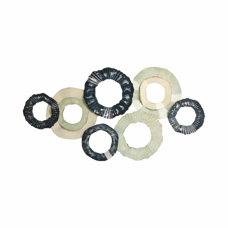 Open Cut Out Discs Metal Wall image number 0