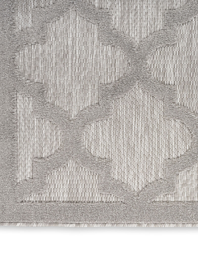 Easy Care NES01 Silver/Gray 4' x 6' Rug