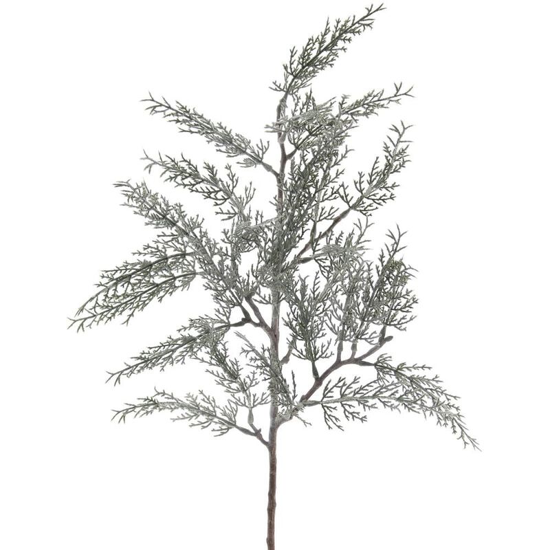 27" Flocked Cedar Stem image number 0