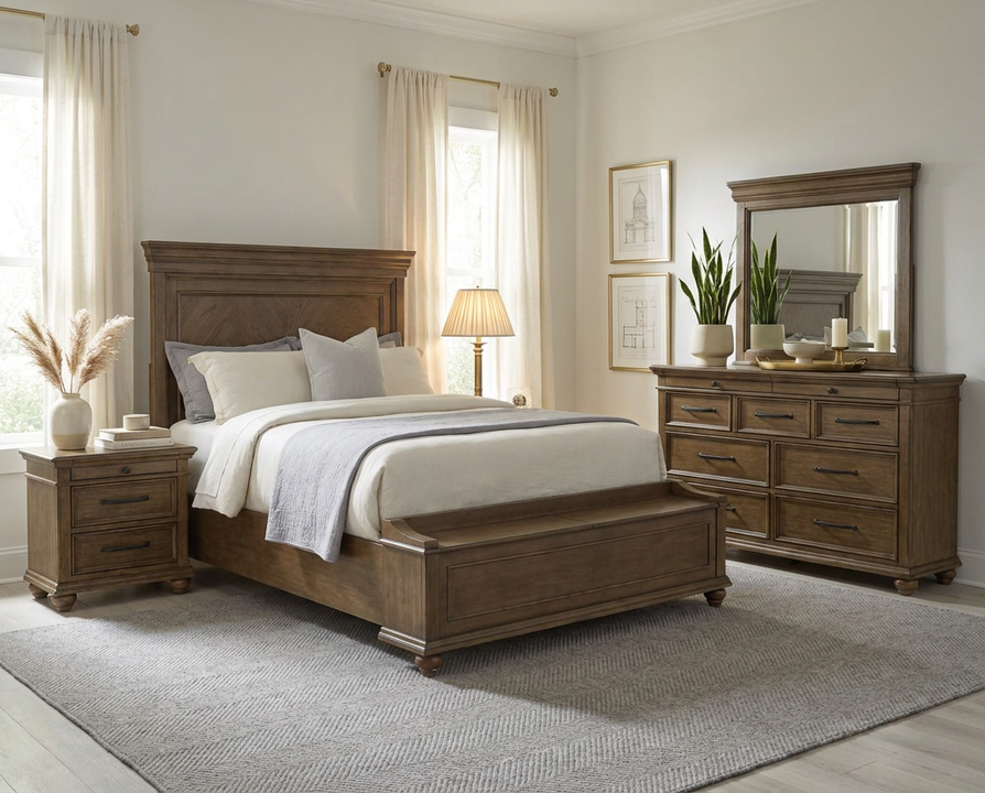 Waynely California King 4-Piece Bedroom Set