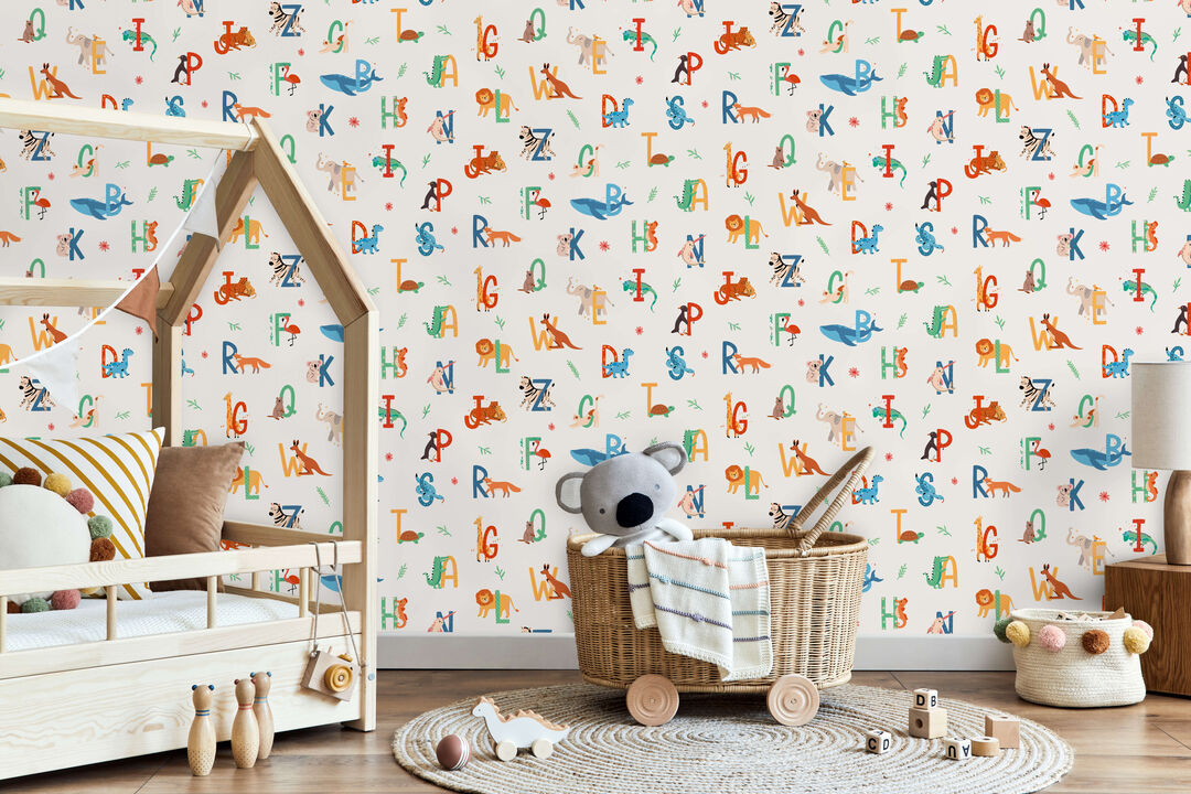 Animal Alphabet Wallpaper
