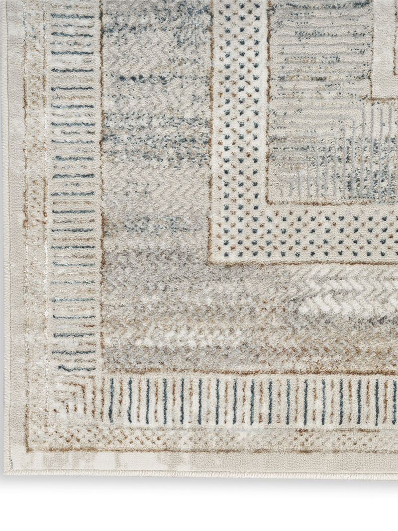 Glitz GLZ07 Ivory/Multicolor 9' x 12' Rug