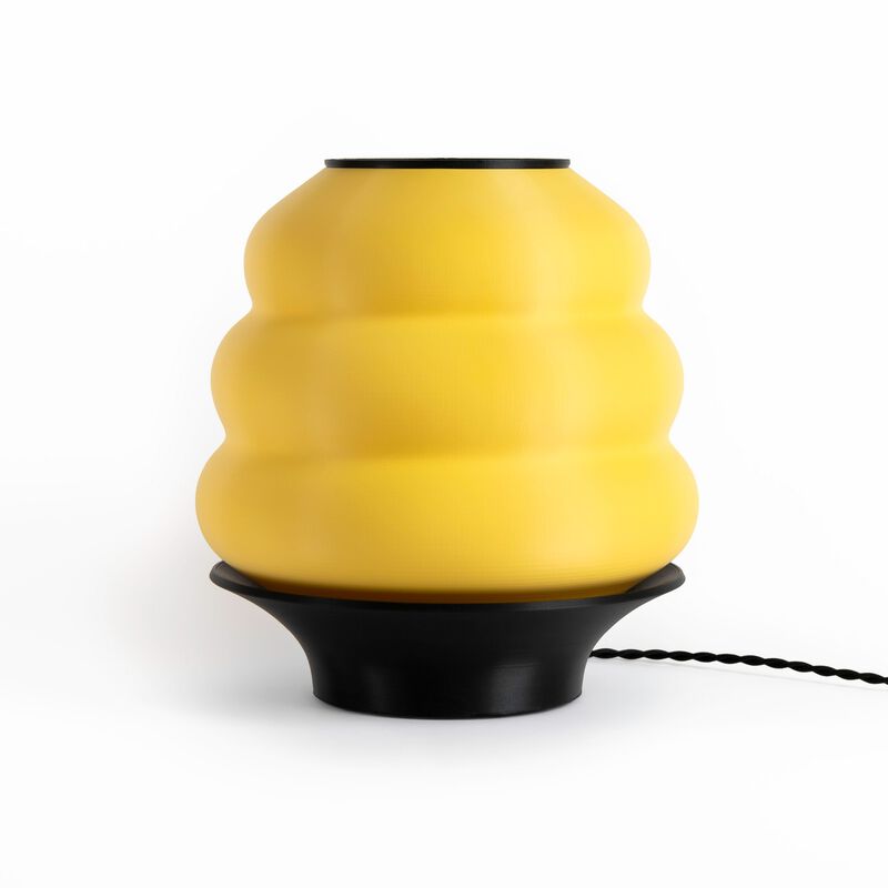 Honey Pot Minimalist Classic Plant-Based PLA 3D Printed Dimmable LED Table Lamp