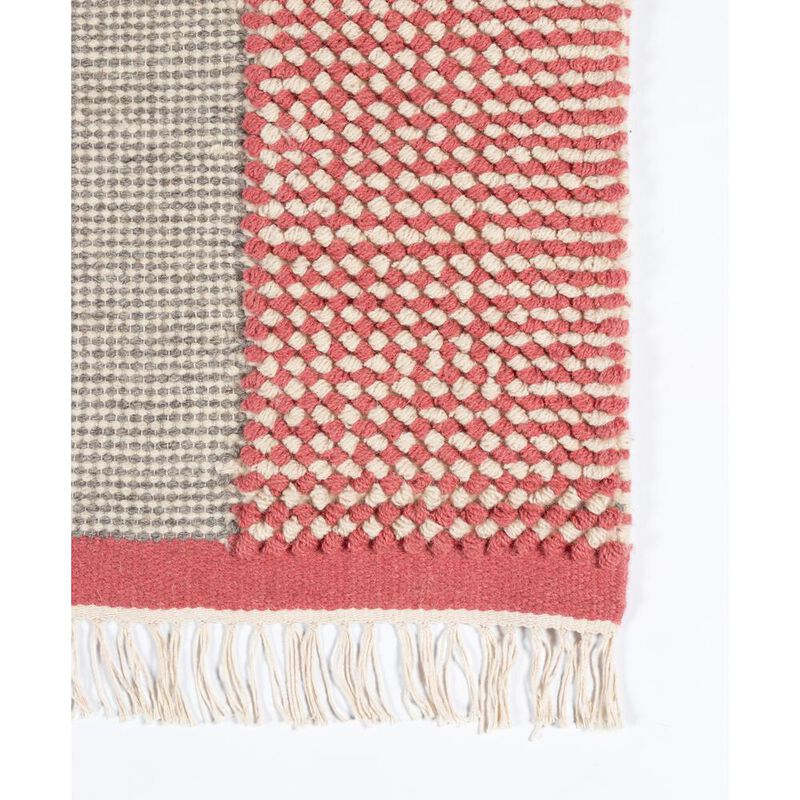 Novogratz Contemporary Rectangle Area Rug, Pink, 3'6 X 5'6