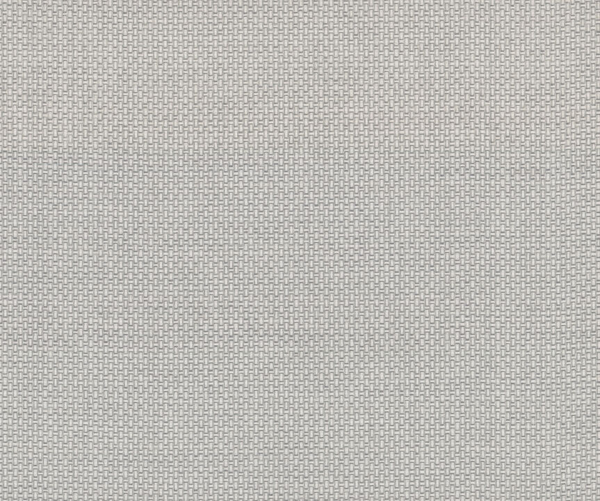 Cottage Basket Silver Metallic Wallpaper
