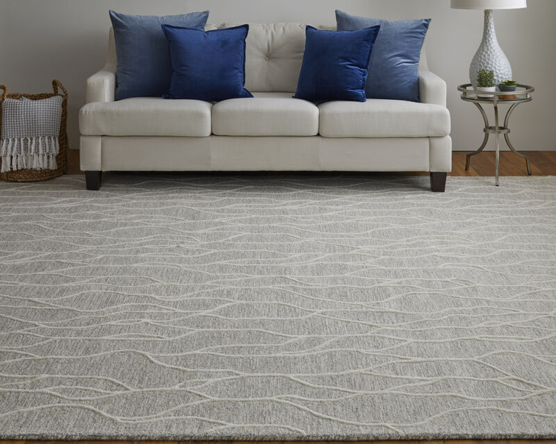 Enzo 8734F Taupe/Ivory 2' x 3' Rug image number 4