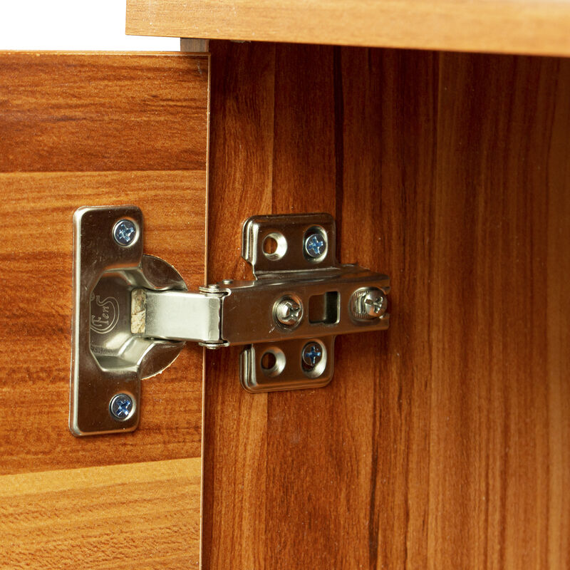 Media Console Entertainment Center &ndash; Modern Television Table with Storage for Living Room