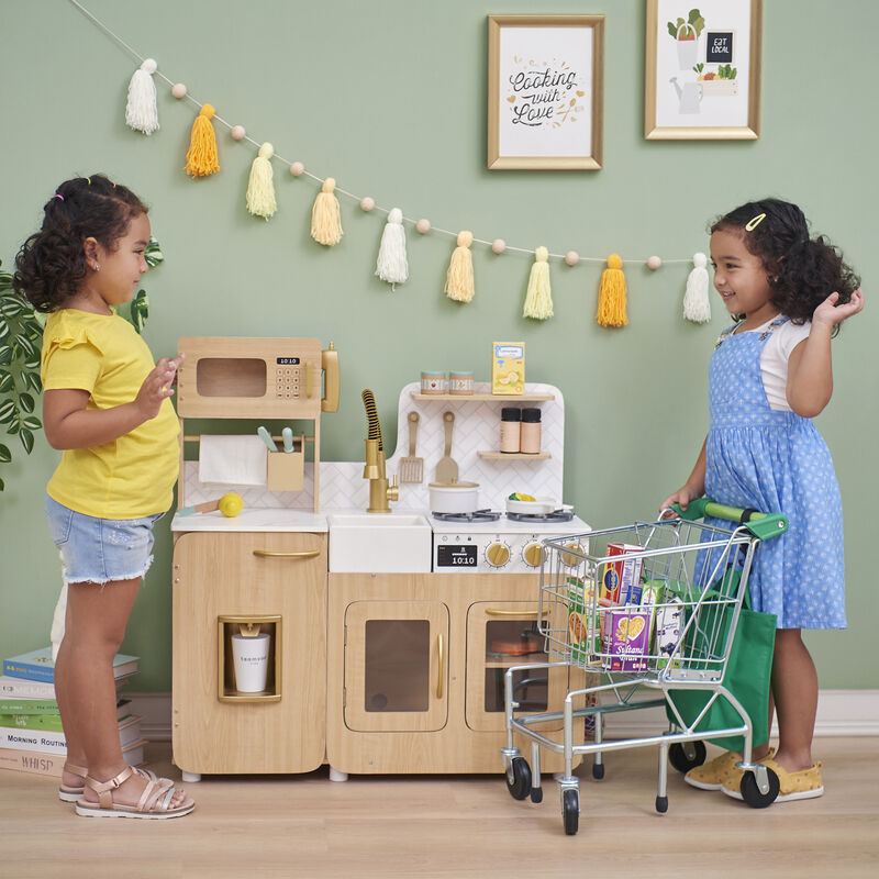 Little Chef Cyprus Play Kitchen with 14-pc. Accessory Set image number 8