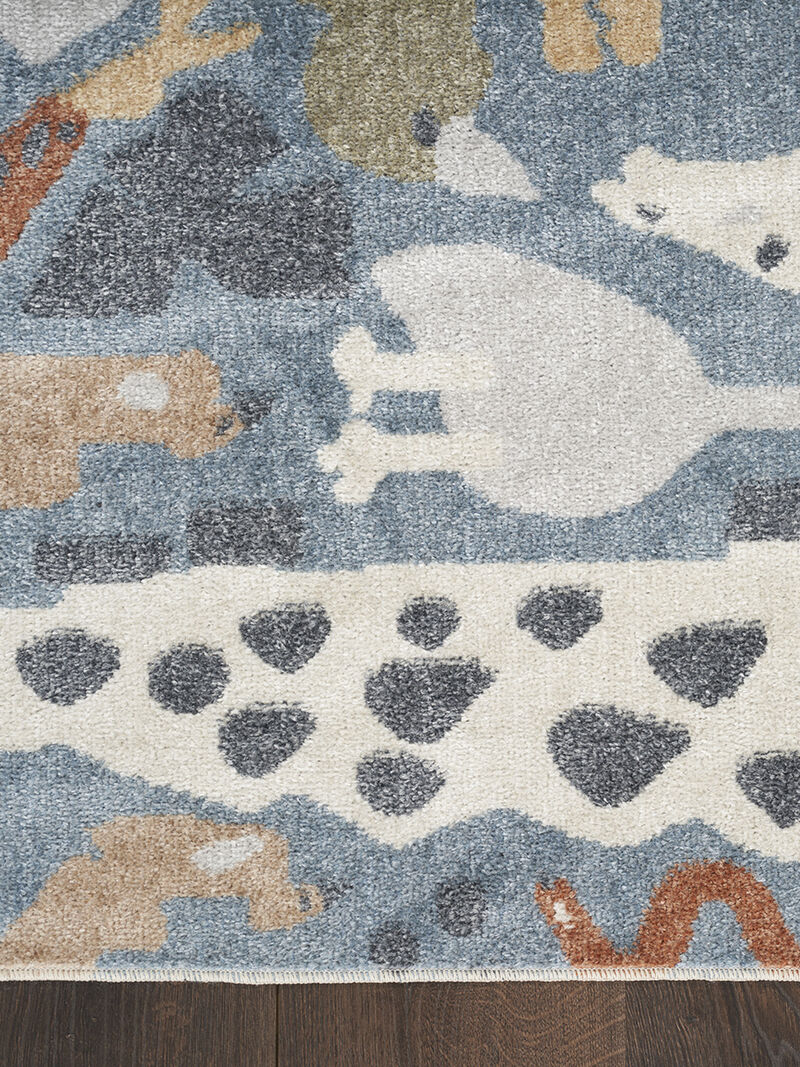 Astra Machine Washable ASW01 Multicolor 2' x 6' Rug