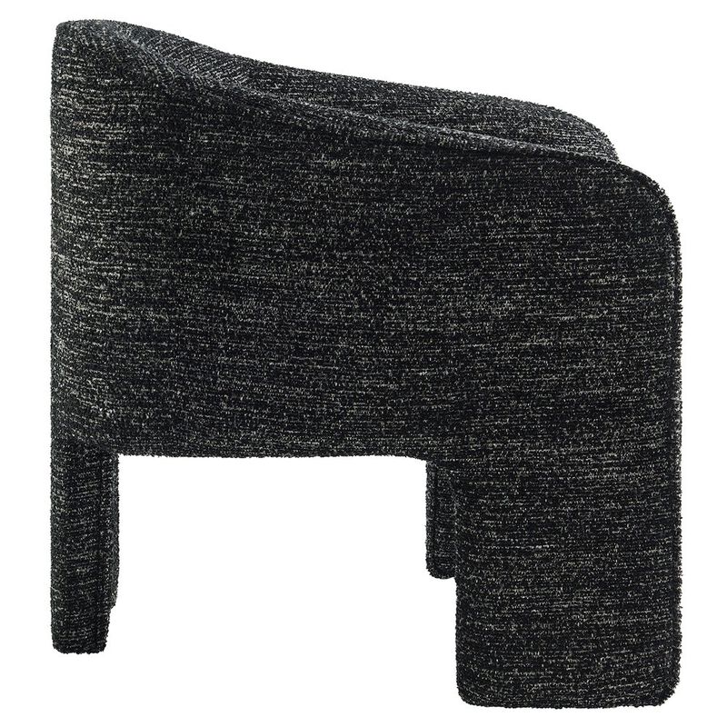 Greer Boucle Fabric Upholstered Accent Armchair image number 3