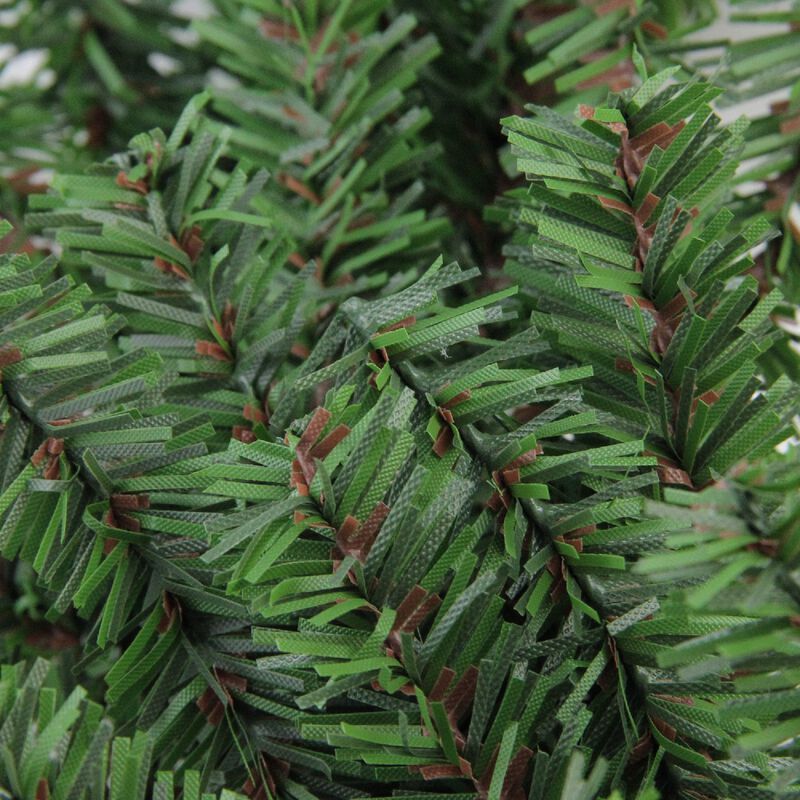 Mini Pine Artificial Christmas Wreath - 16-Inch  Unlit