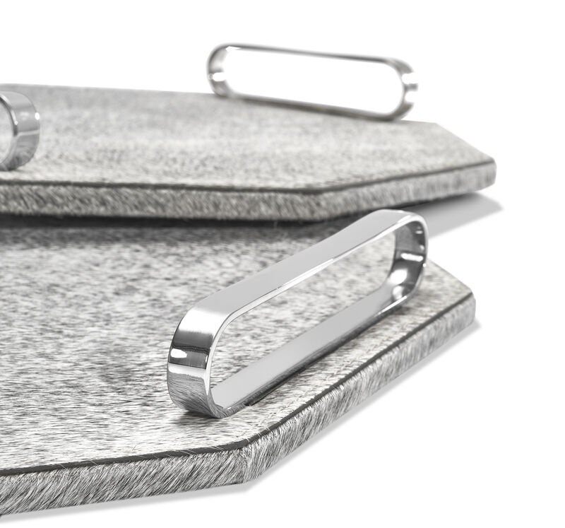 Audrina Octagonal Trays - Hide