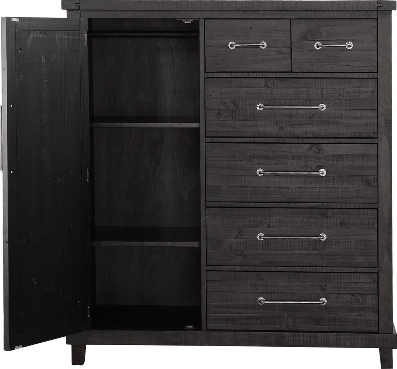 Yosemite Solid Wood Gentleman's Chest in Cafe