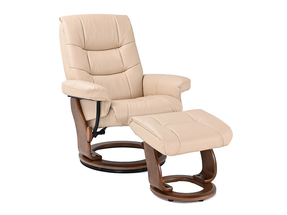 Rosa Recliner with Ottoman