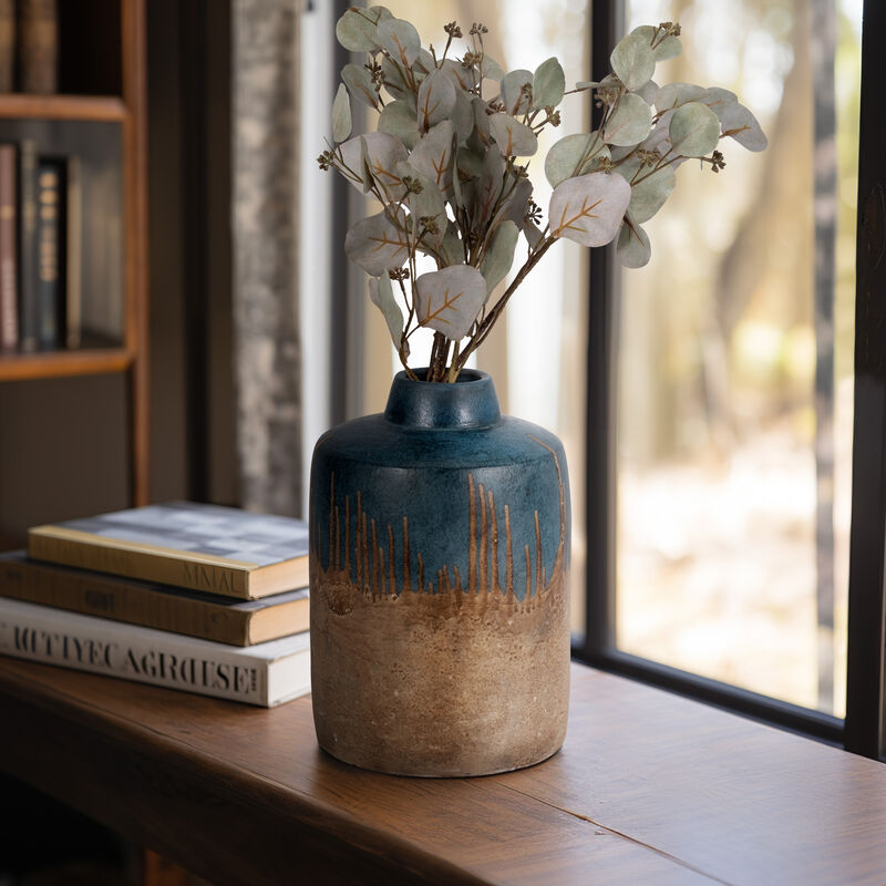 Terracotta 2-Tone Vase