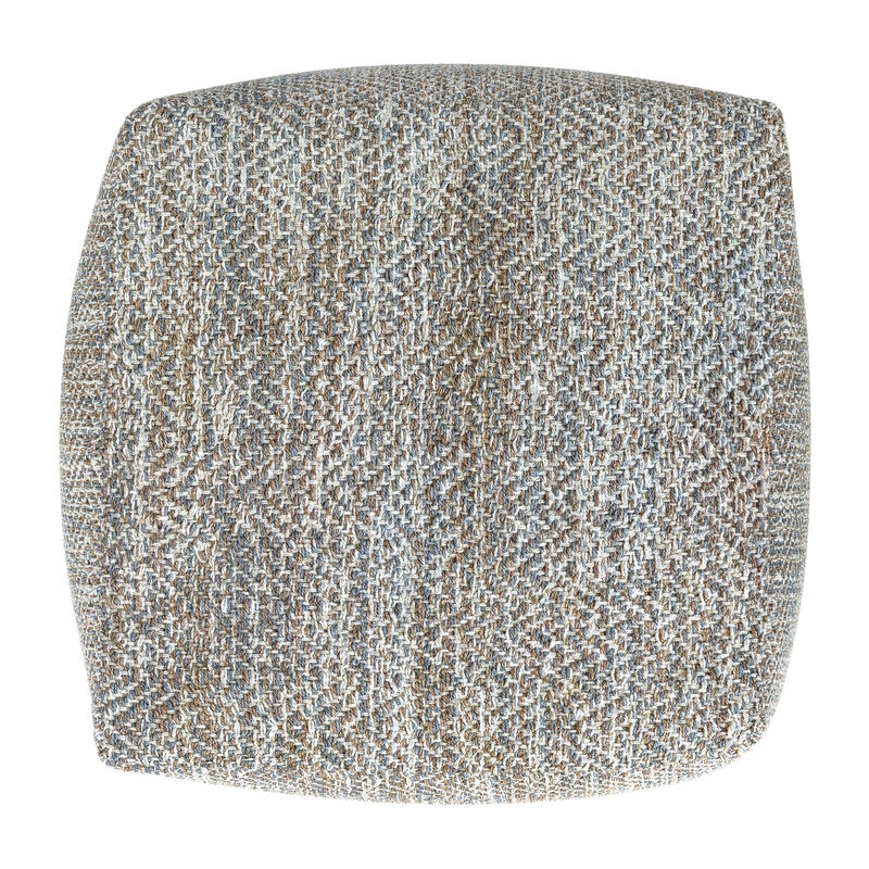 Simpli Home Nate Square Pouf image number 3