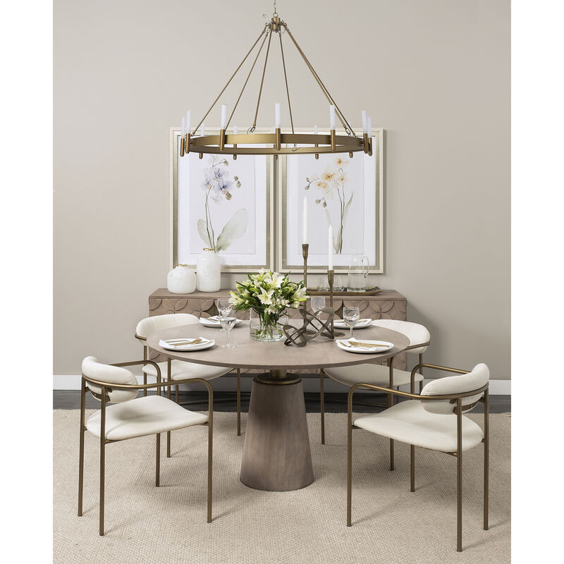 Maxwell Light Brown Dining Table