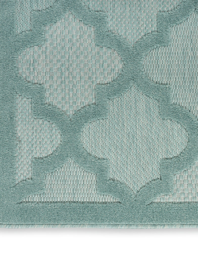 Easy Care NES01 Aqua/Teal 9' x 12' Rug