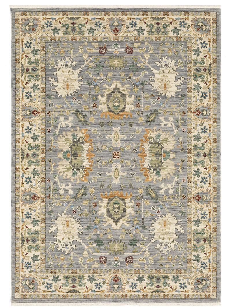 Lucca 5'3" x 7'6" Blue Rug image number 0