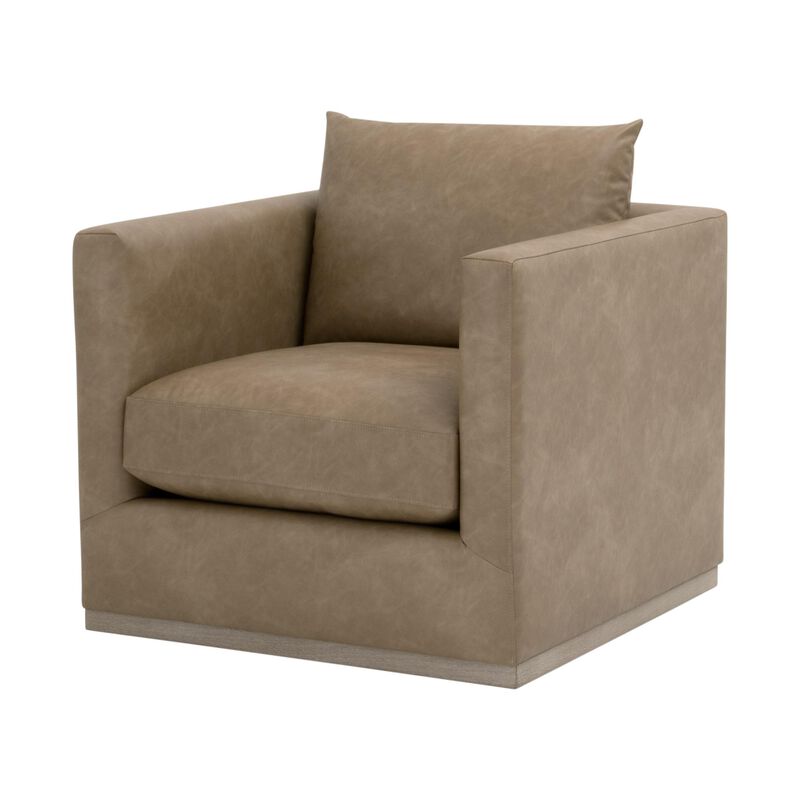 Siena Plinth Base Swivel Club Chair image number 1