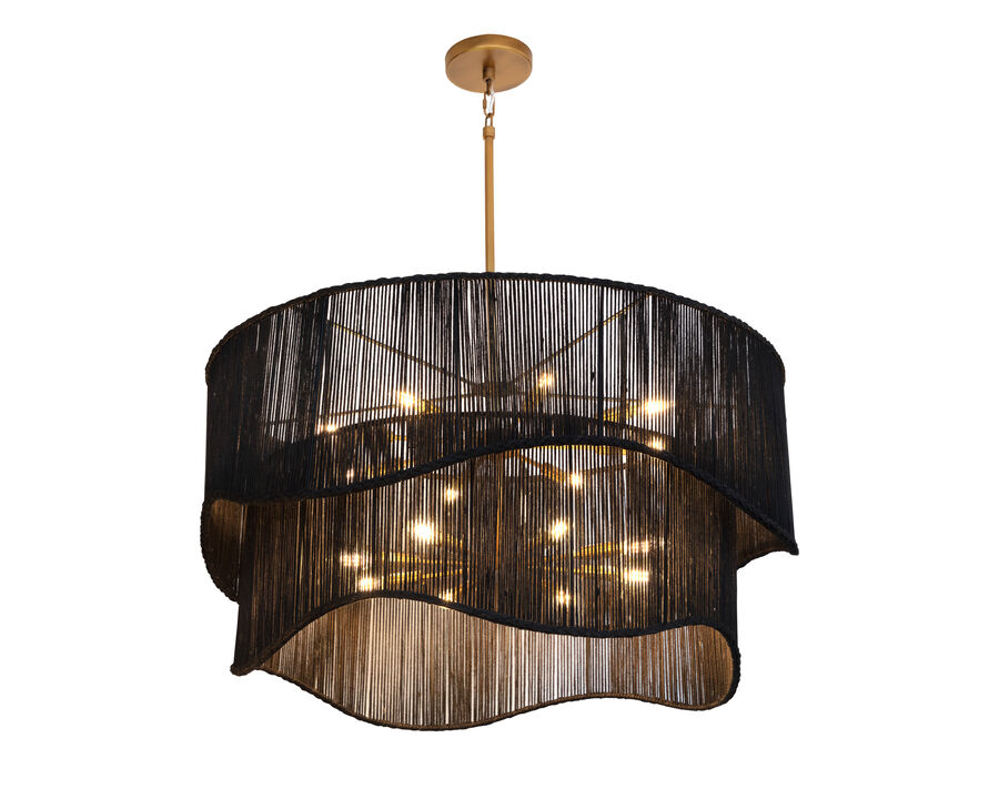 Rhine Black Chandelier