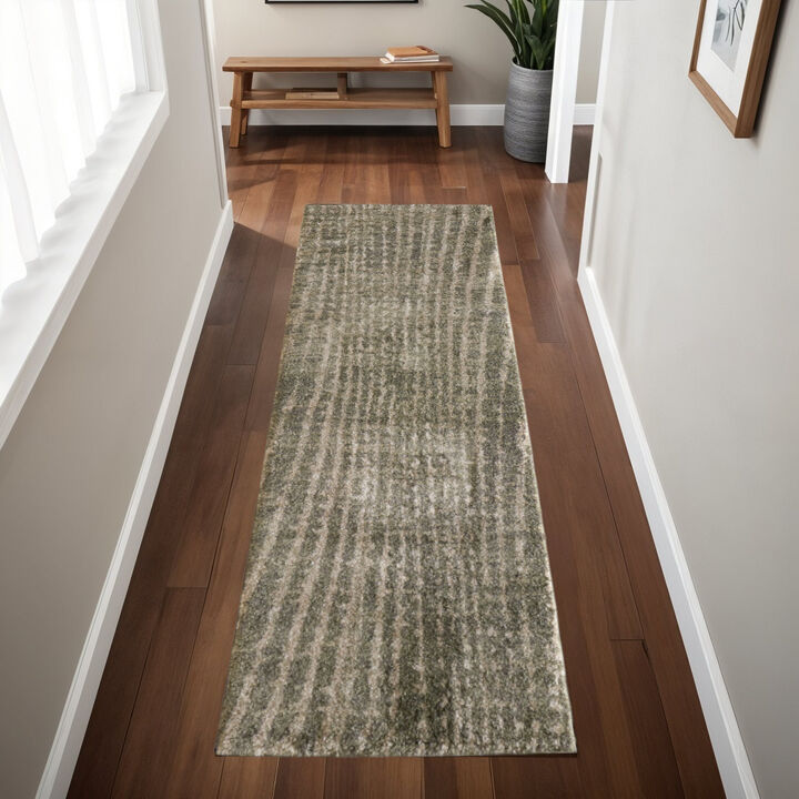 HomeRoots Abstract Runner Rug