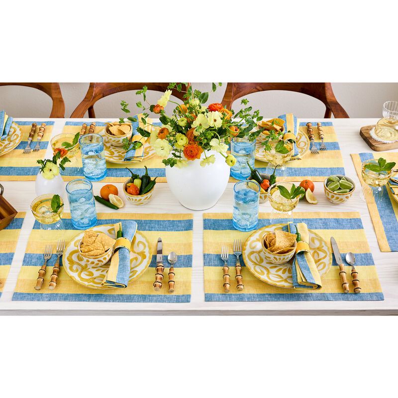 Linen Placemats - Cabana Stripe