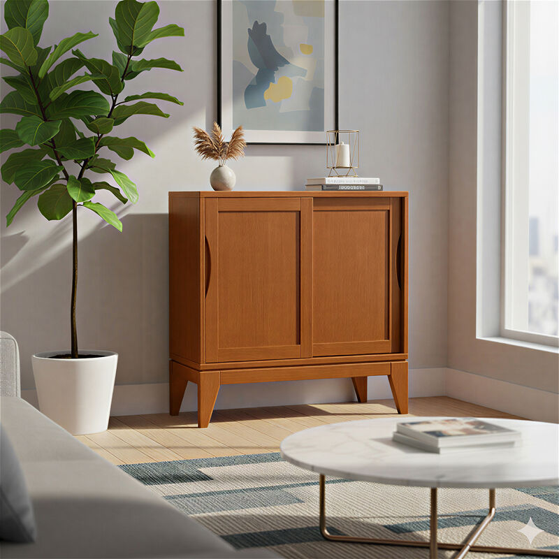 Harper Low Storage Cabinet image number 2