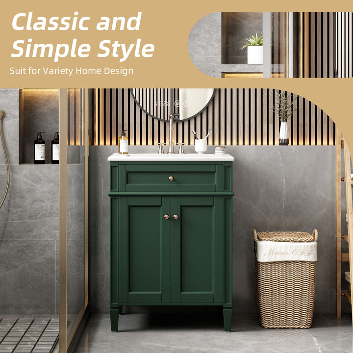 Nehird Bathroom Storage Cabinet with Sink