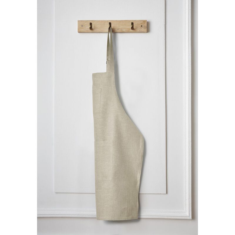 Solino Home 100% Pure Linen Apron - Kitchen Linen image number 1