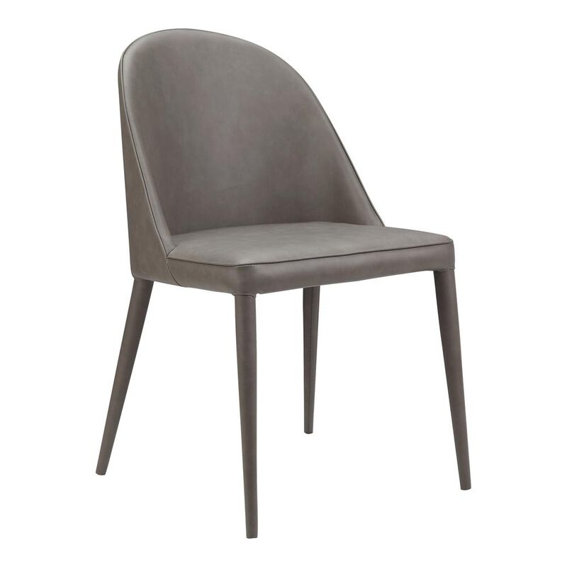Moe's Home Collection Burton Dining Chair, Grey