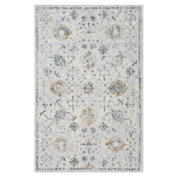 HomeRoots Floral Area Rug