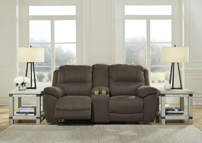 Next-Gen Gaucho Reclining Loveseat W/Console