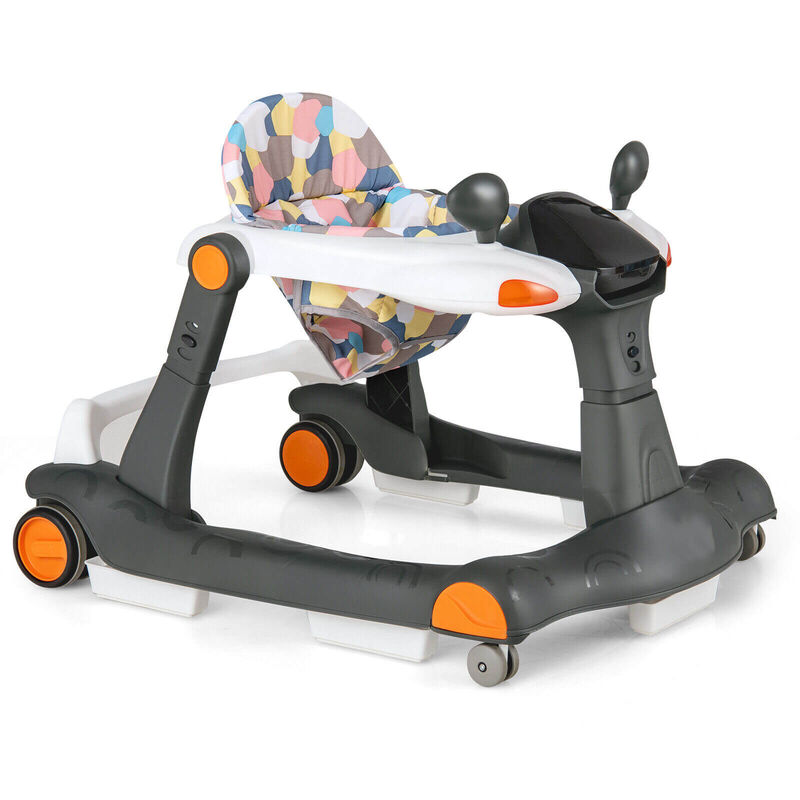 Baby Push Walker 2-in-1 Activity Center Adjustable Height image number 7