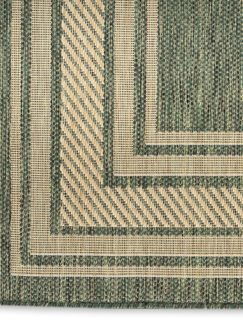 Horizon Indoor/Outdoor HOZ03 Green 8' x 10' Rug