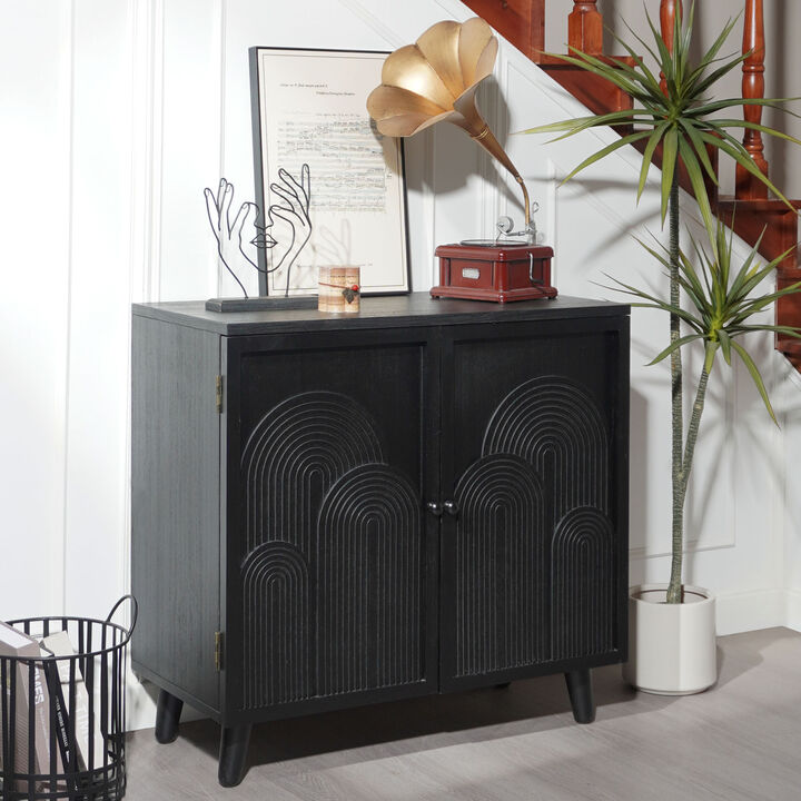 Spudmo Wood Storage Cabinet