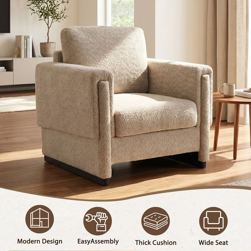 Laxrut Upholstered Accent Armchair image number 5