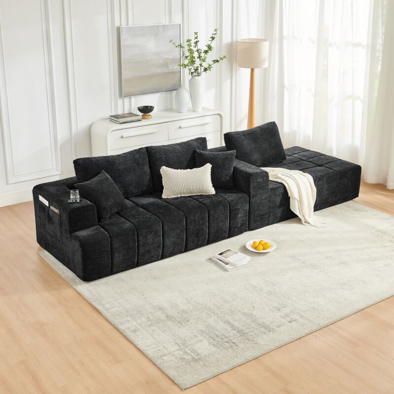 Blufji Modular L-Shaped Sectional Sofa image number 3