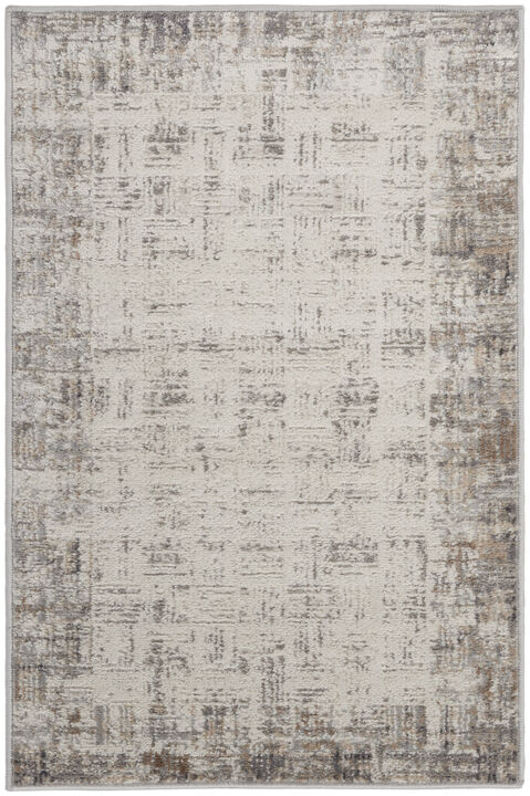 HomeRoots Abstract Area Rug