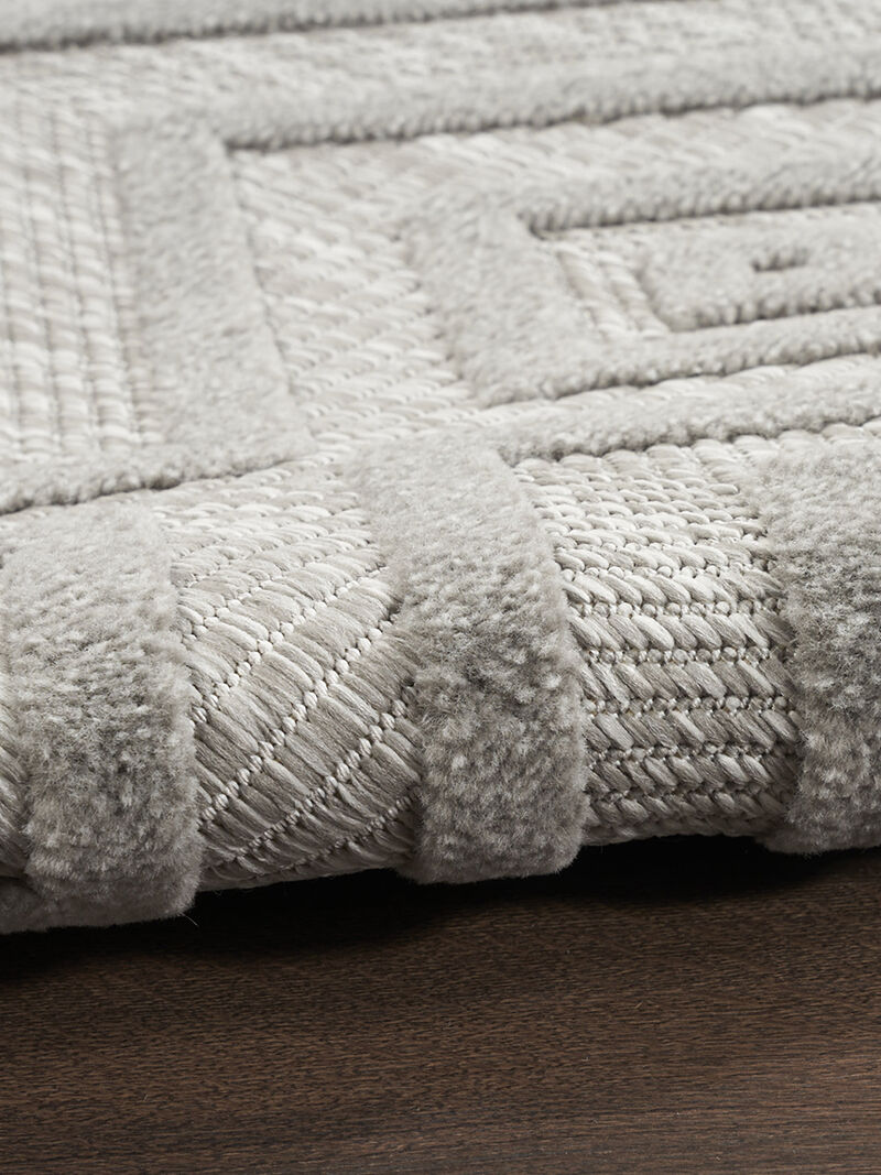 Versatile NRV01 Silver/Gray 6' x 9' Rug