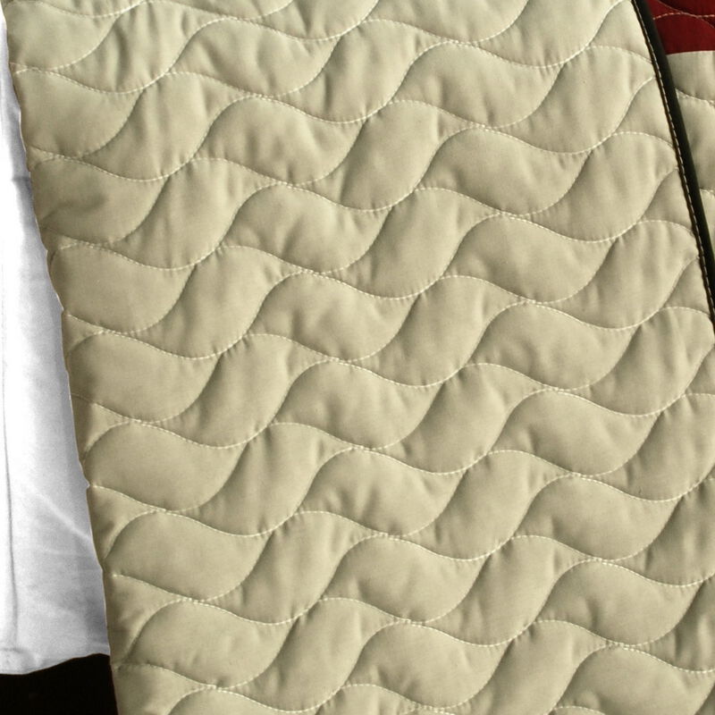 Eternal Promiss Quilted Patchwork Quilt Set 3PC Queen Size Cozy Bedding image number 3