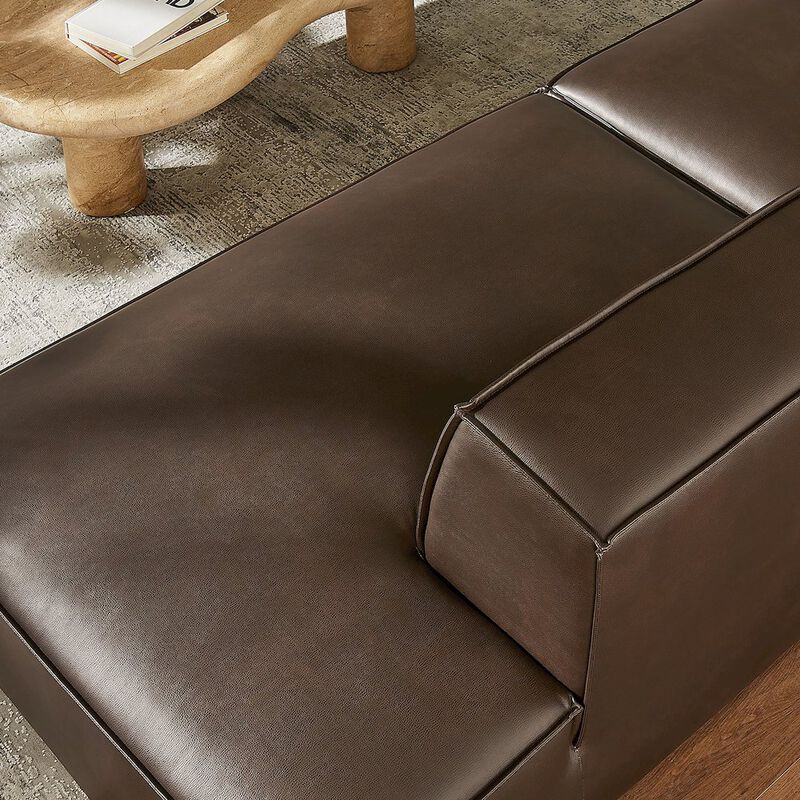 Restore 2-Piece Vegan Leather Modular Loveseat image number 8